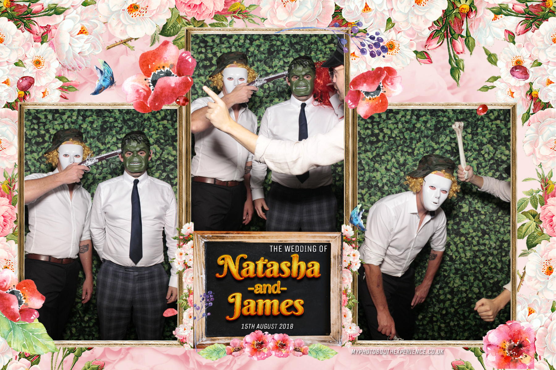 Natasha & James  | View more photos from the event at gallery.myphotoboothexperience.co.uk/u/MyPhotoBoothExperienceLtd/Natasha-James